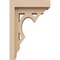 Ekena Millwork 3"W x 6"D x 9"H Classic Sheridan Rough Cedar Woodgrain TimberThane Corbel, Primed Tan CORUR03X06X09SHERCPR - alternate 6
